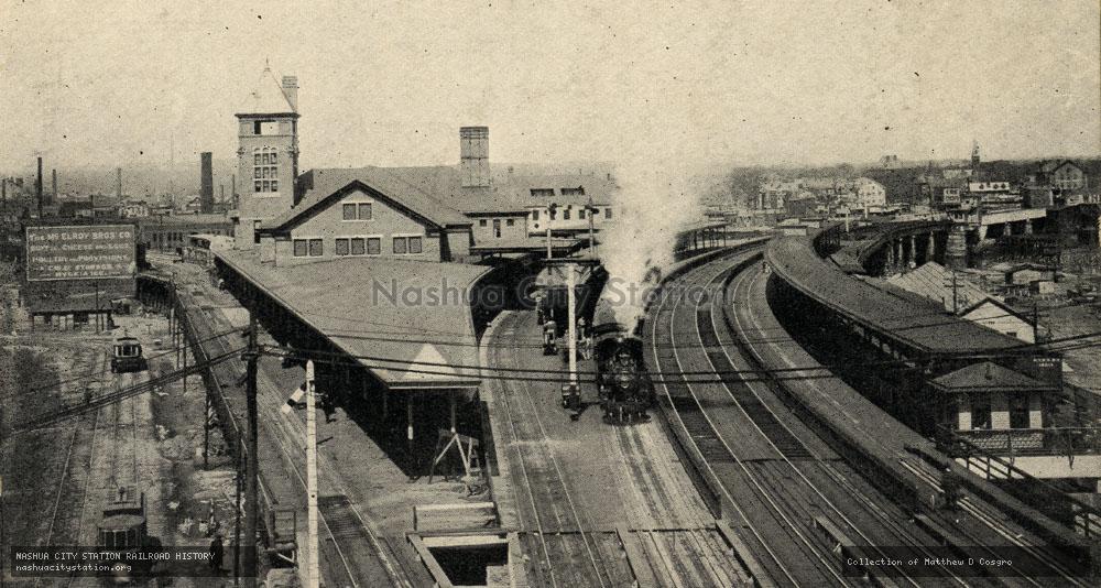Postcard: New Railroad Station, Bridgeport, Connecticut